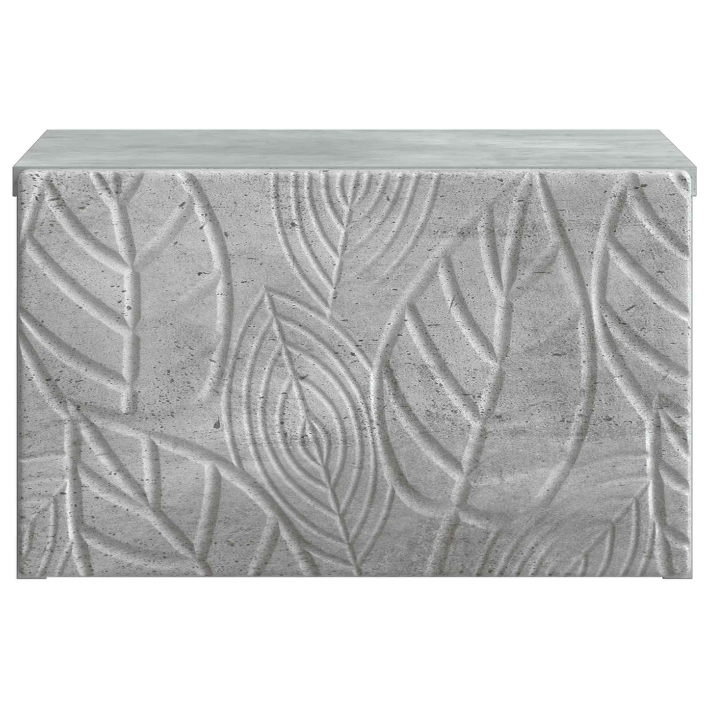 vidaXL Wall-Mounted Bedside Cabinet 2 pcs Concrete Grey
