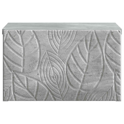 vidaXL Wall-Mounted Bedside Cabinet 2 pcs Concrete Grey