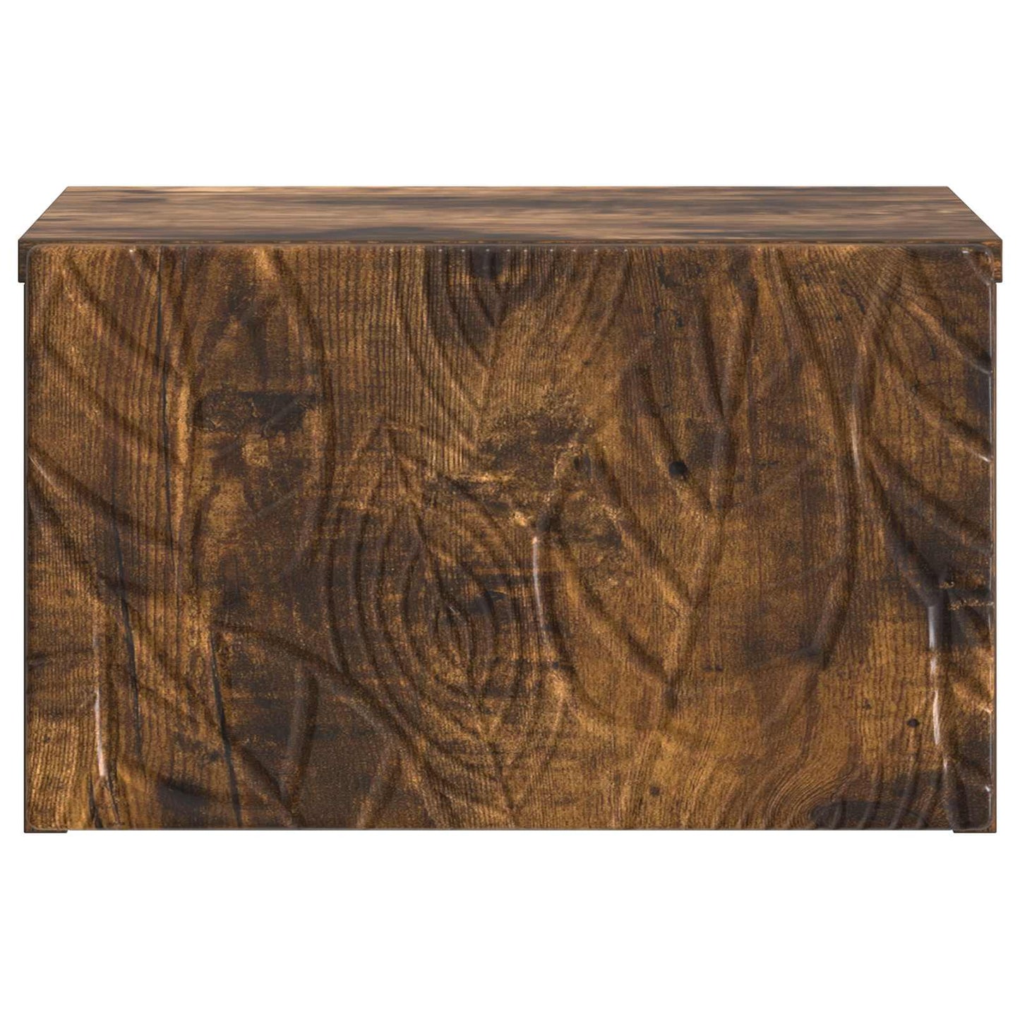 vidaXL Wall-Mounted Bedside Cabinet 2 pcs Smoked Oak 49 x 34.5 x 20 cm