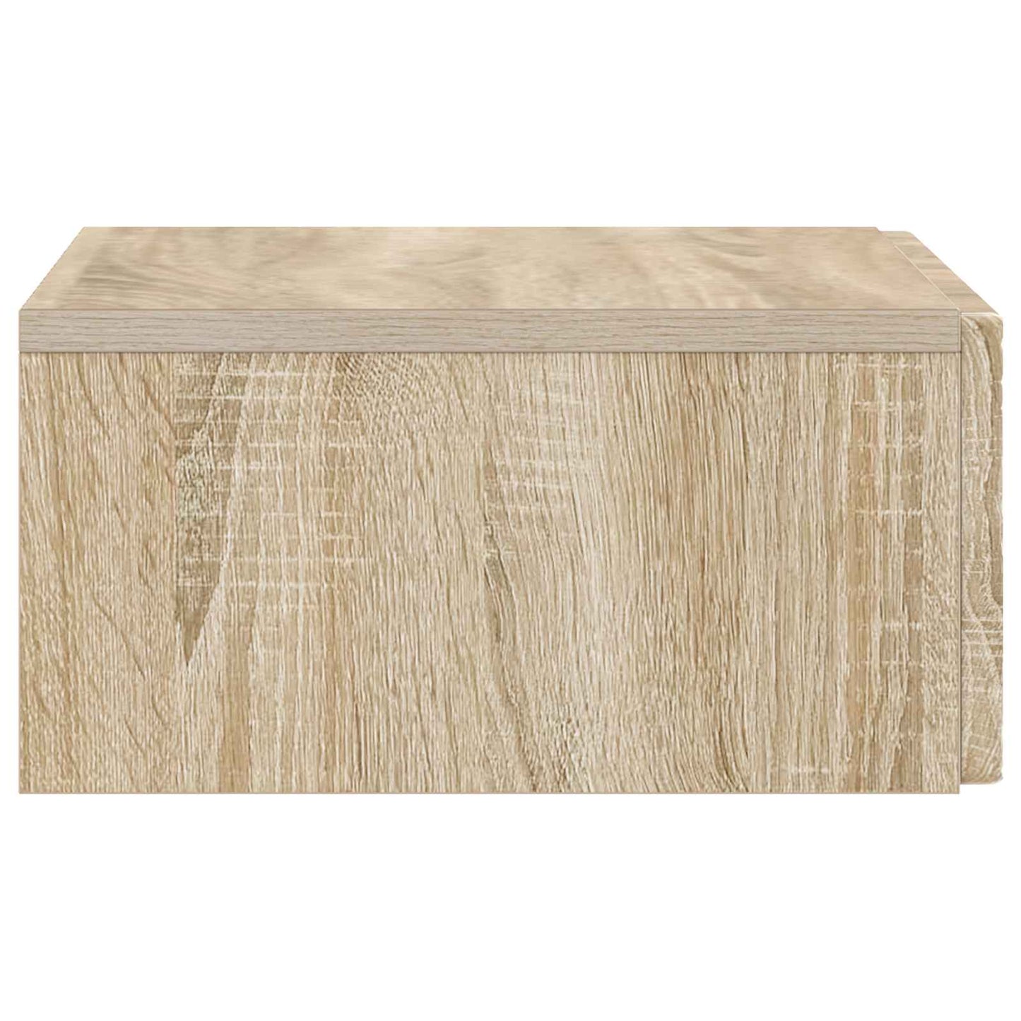 vidaXL Wall-Mounted Side Table Sonoma Oak 59 x 34.5 x 17 cm