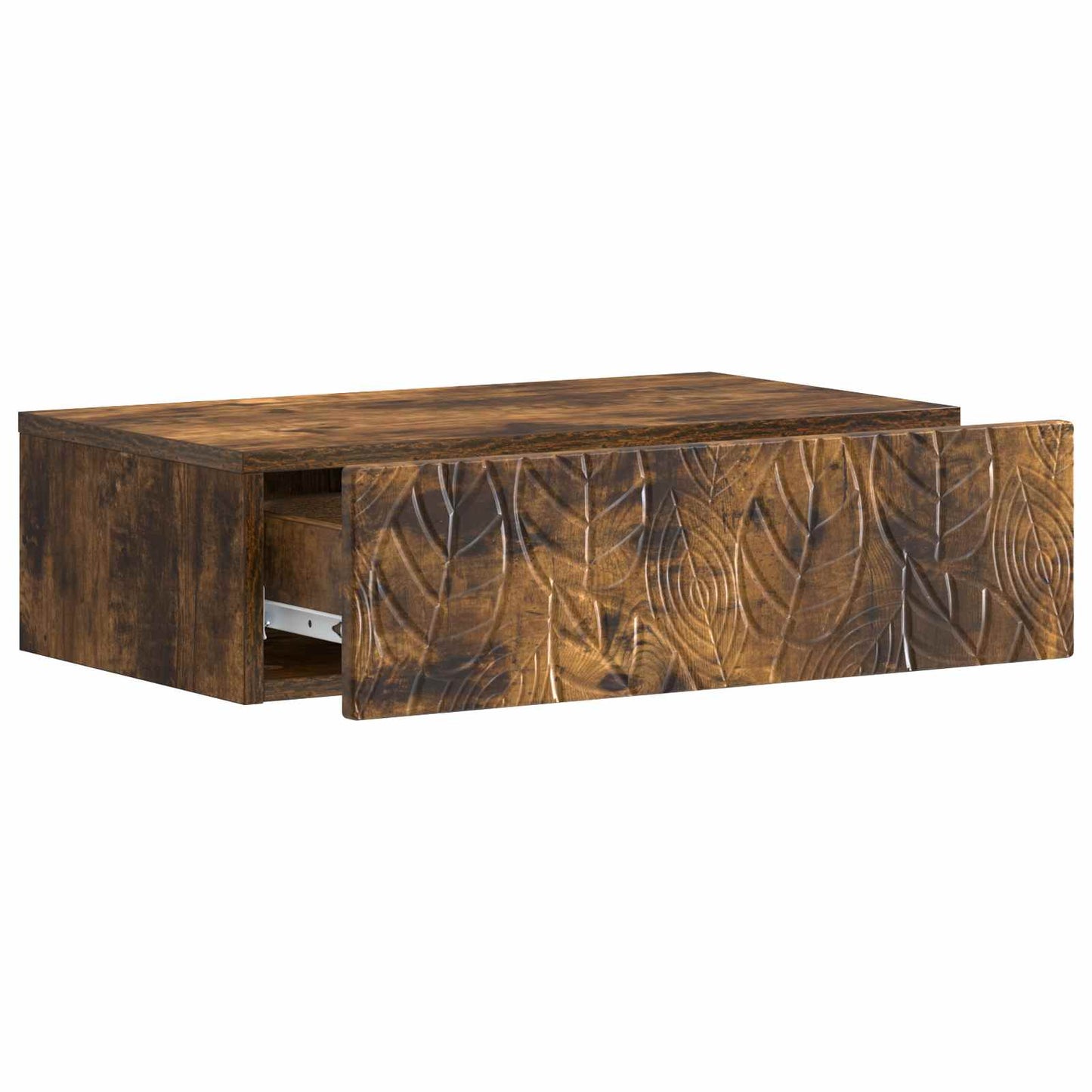 vidaXL Wall-Mounted Side Table 59 x 34.5 x 17 cm Engineered Wood