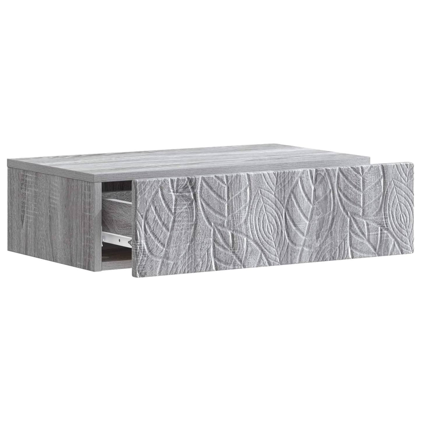 vidaXL Wall-Mounted Side Table 59 x 34.5 x 17 cm Engineered Wood