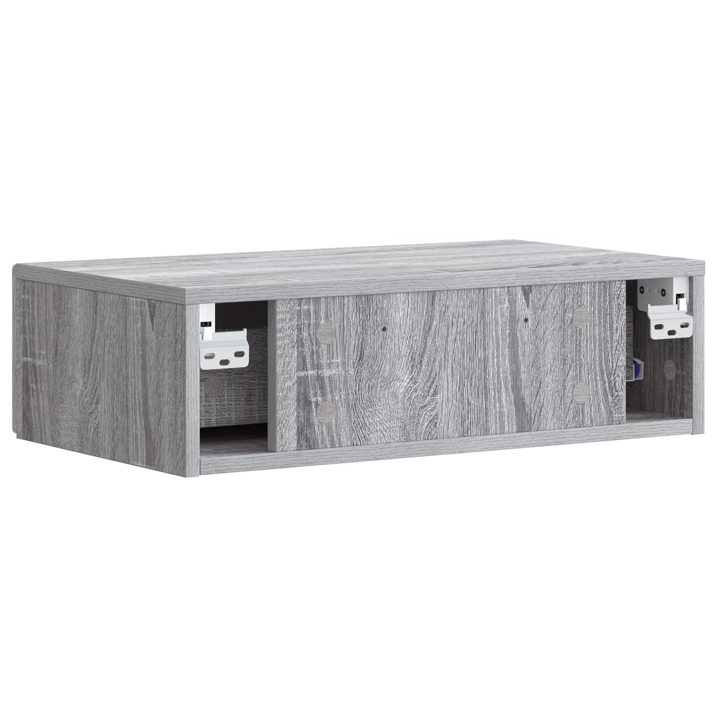 vidaXL Wall-Mounted Side Table 59 x 34.5 x 17 cm Engineered Wood