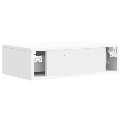 vidaXL Wall-Mounted Side Table 87.5 x 34.5 x 17 cm Engineered Wood