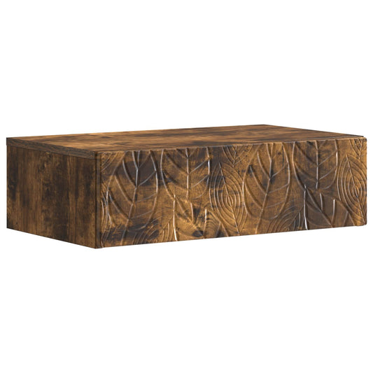 vidaXL Wall-Mounted Side Table 87.5 x 34.5 x 17 cm Engineered Wood