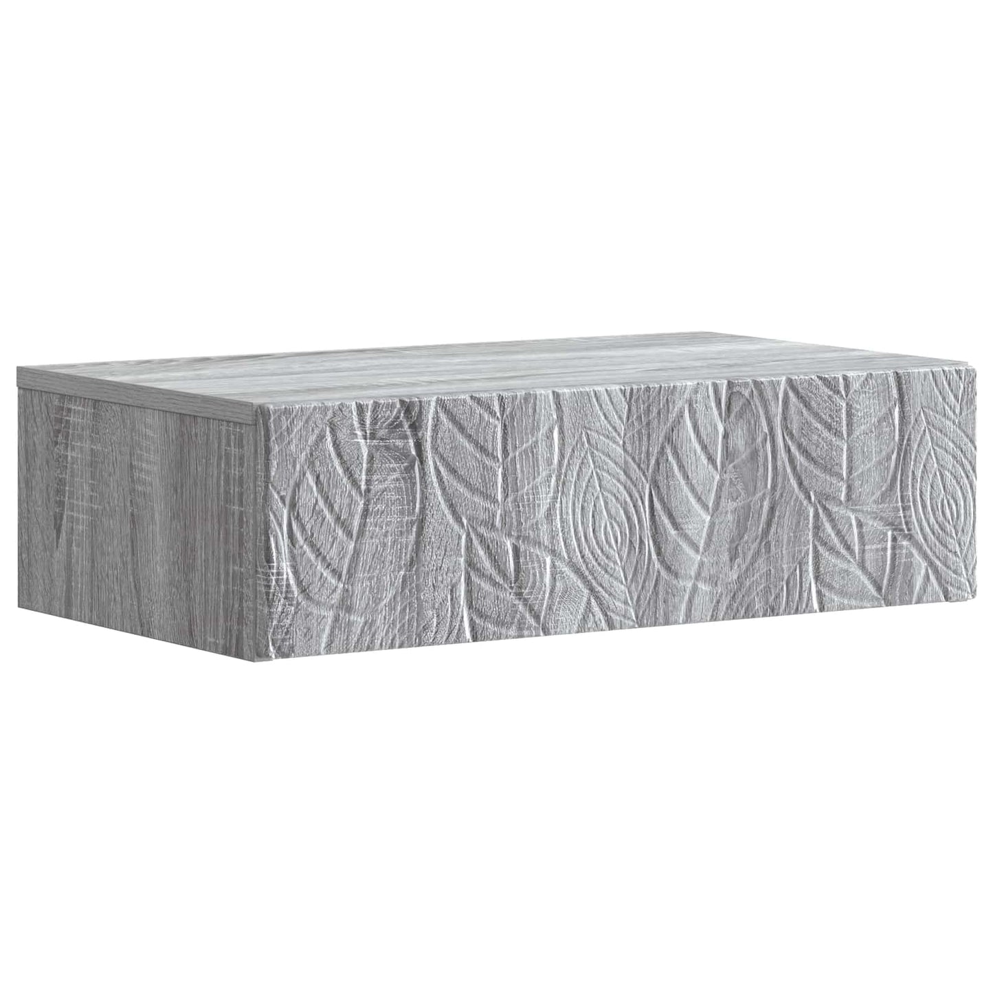 vidaXL Wall-Mounted Side Table 87.5 x 34.5 x 17 cm Engineered Wood