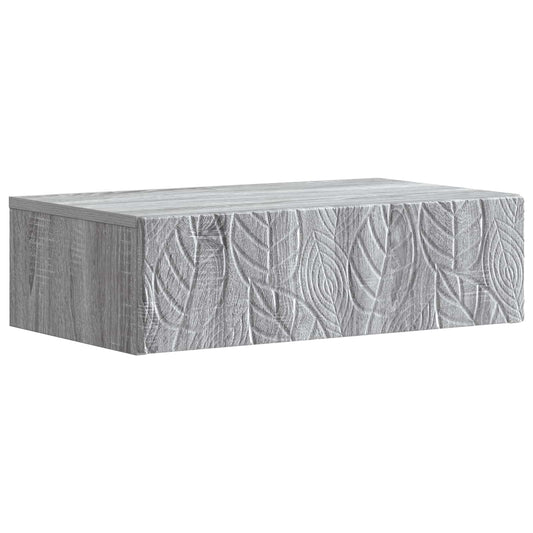 vidaXL Wall-Mounted Side Table 87.5 x 34.5 x 17 cm Engineered Wood