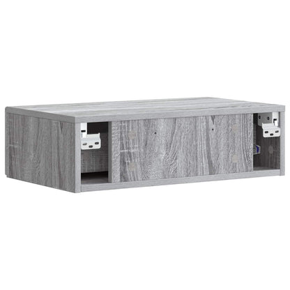 vidaXL Wall-Mounted Side Table 87.5 x 34.5 x 17 cm Engineered Wood