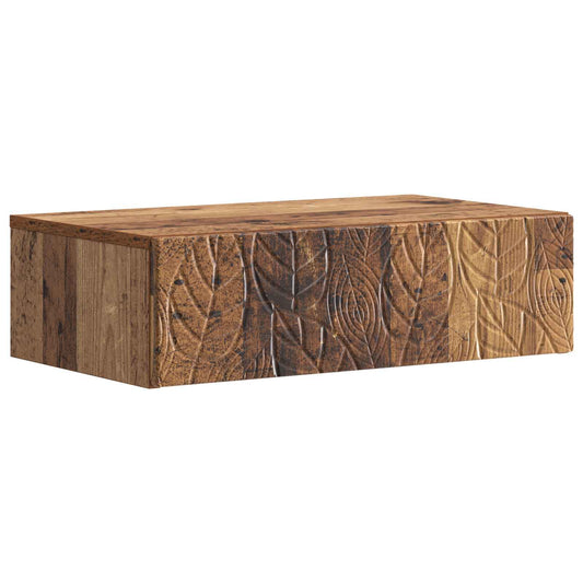 vidaXL Wall-Mounted Side Table 87.5 x 34.5 x 17 cm Engineered Wood