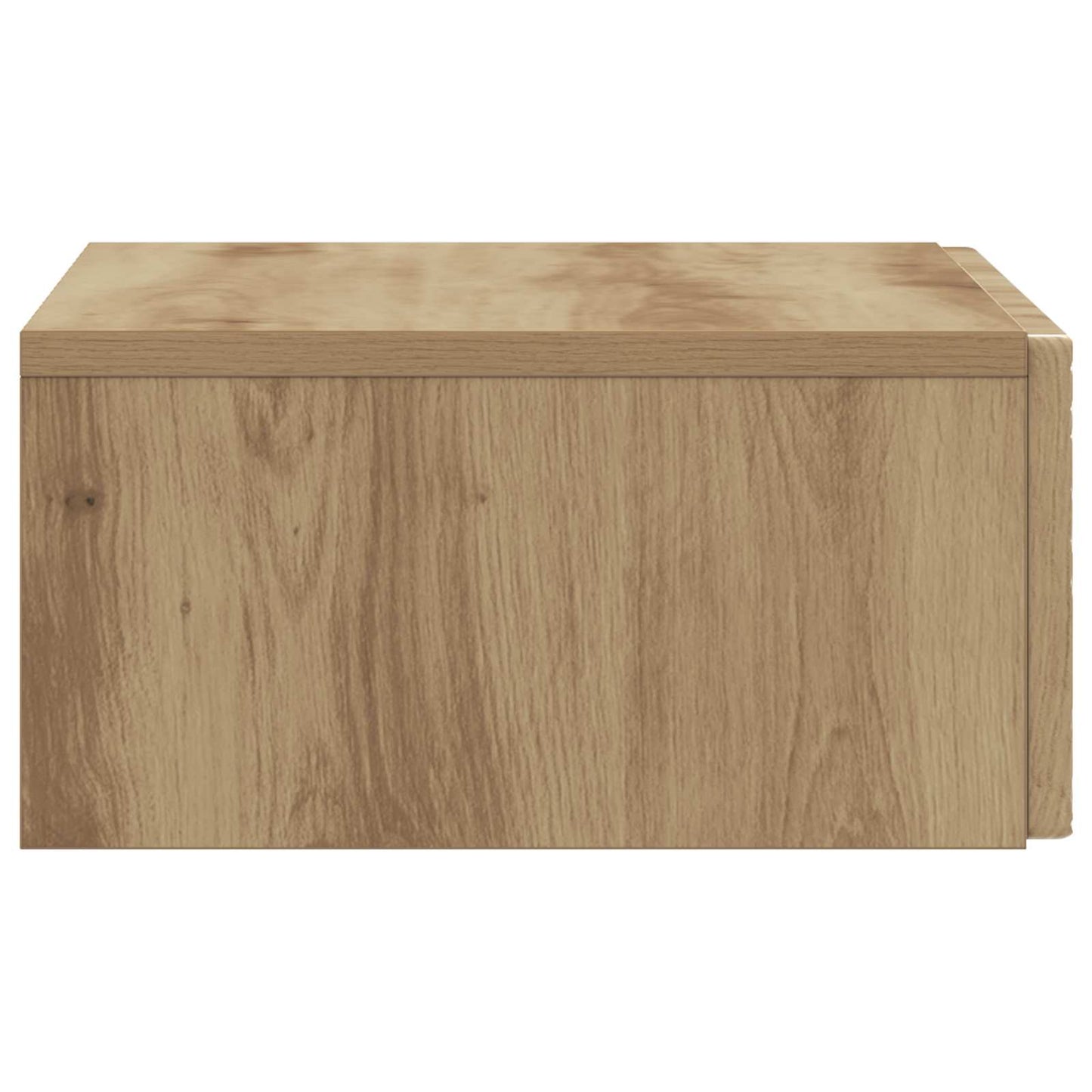 vidaXL Wall-Mounted Side Table Artisan Oak 87.5 x 34.5 x 17 cm
