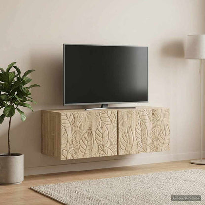 vidaXL Wall-Mounted TV Cabinet 59.5 x 41 x 30 cm Sonoma Oak