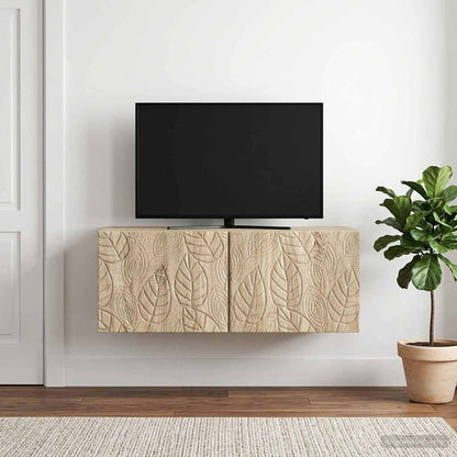 vidaXL Wall-Mounted TV Cabinet 78.5 x 41 x 30 cm Sonoma Oak