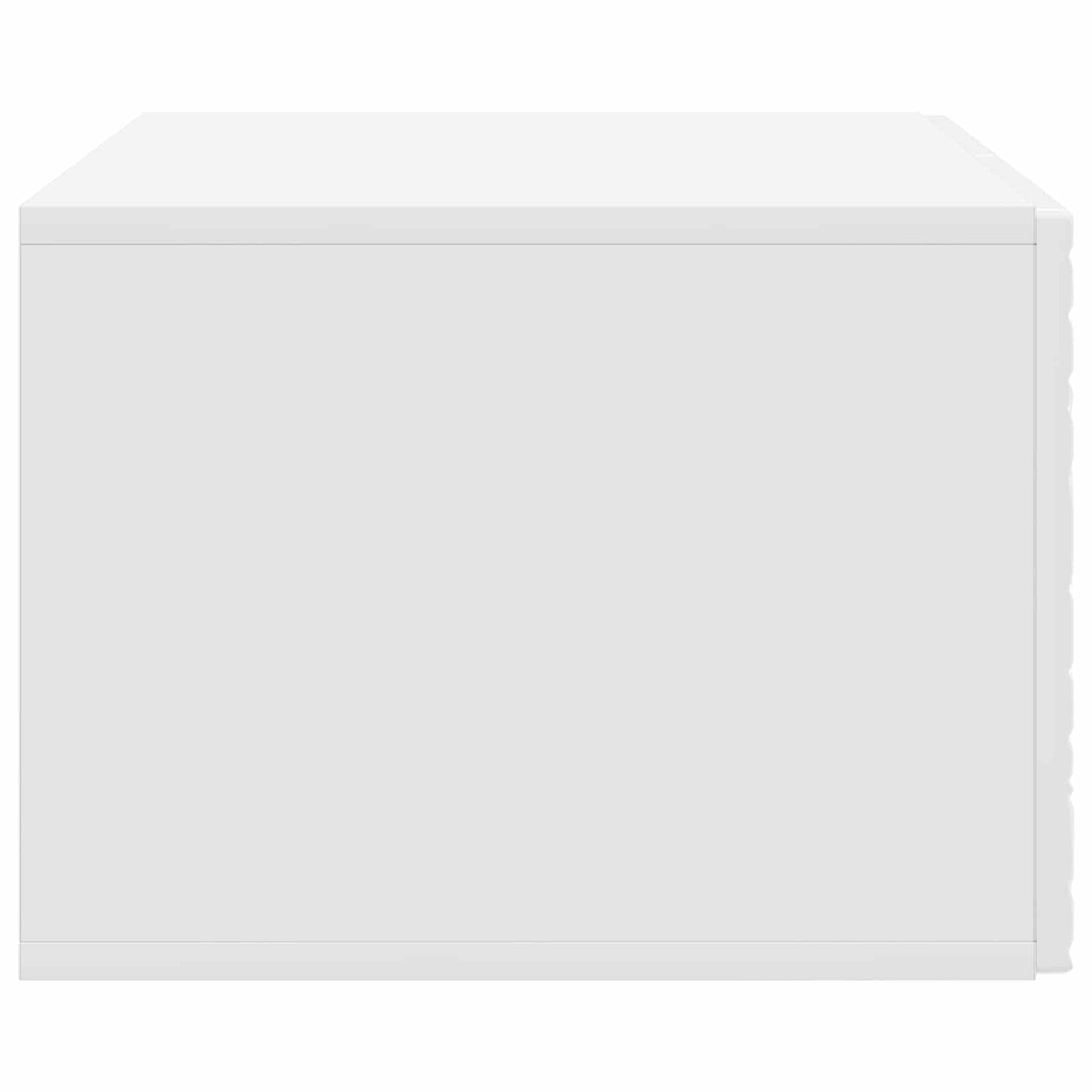 vidaXL Wall-Mounted TV Cabinet 78.5 x 41 x 30 cm High Gloss White