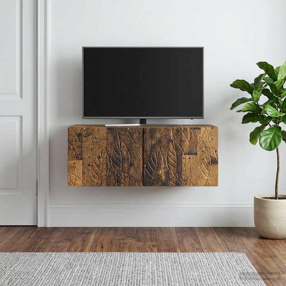 vidaXL Wall-Mounted TV Cabinet 78.5 x 41 x 30 cm Old Wood