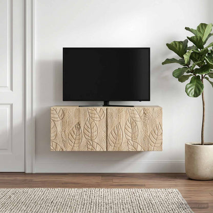 vidaXL Wall-Mounted TV Cabinet 98 x 41 x 30 cm Sonoma Oak