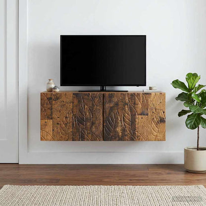 vidaXL Wall-Mounted TV Cabinet 98 x 41 x 30 cm Old Wood