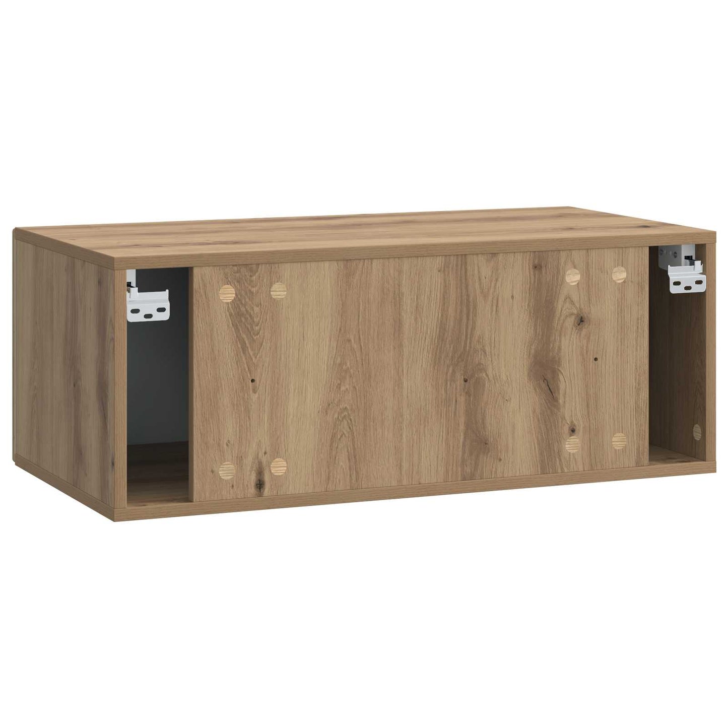 vidaXL Wall-Mounted TV Cabinet 98 x 41 x 30 cm Artisan Oak