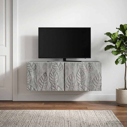 vidaXL Wall-Mounted TV Cabinet 59.5 x 31 cm Grey Sonoma