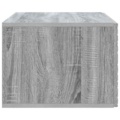 vidaXL Wall-Mounted TV Cabinet 59.5 x 31 cm Grey Sonoma