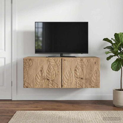 vidaXL Wall-Mounted TV Cabinet 59.5 x 31 cm Artisan Oak