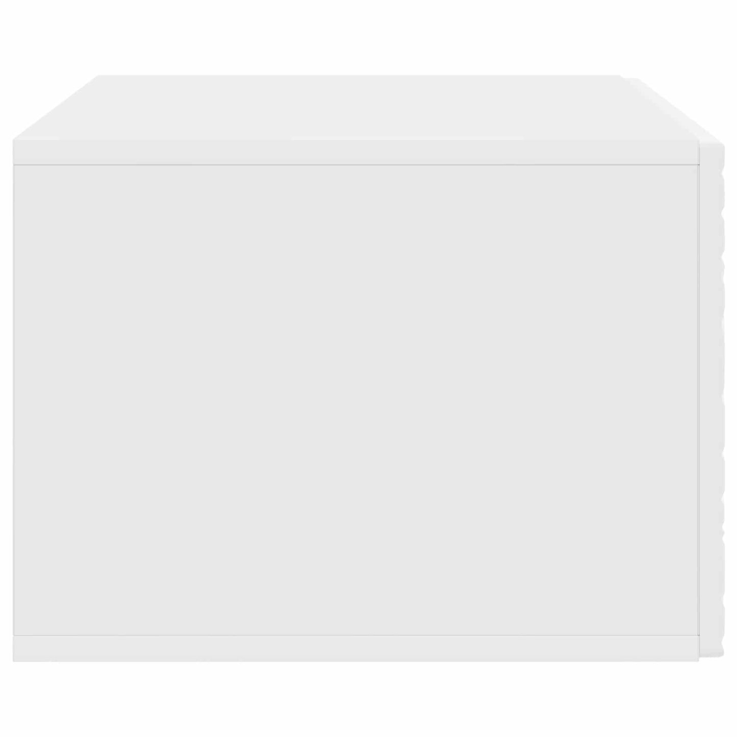 vidaXL Wall-Mounted TV Cabinet 78.5 x 31 cm White Engineered Wood