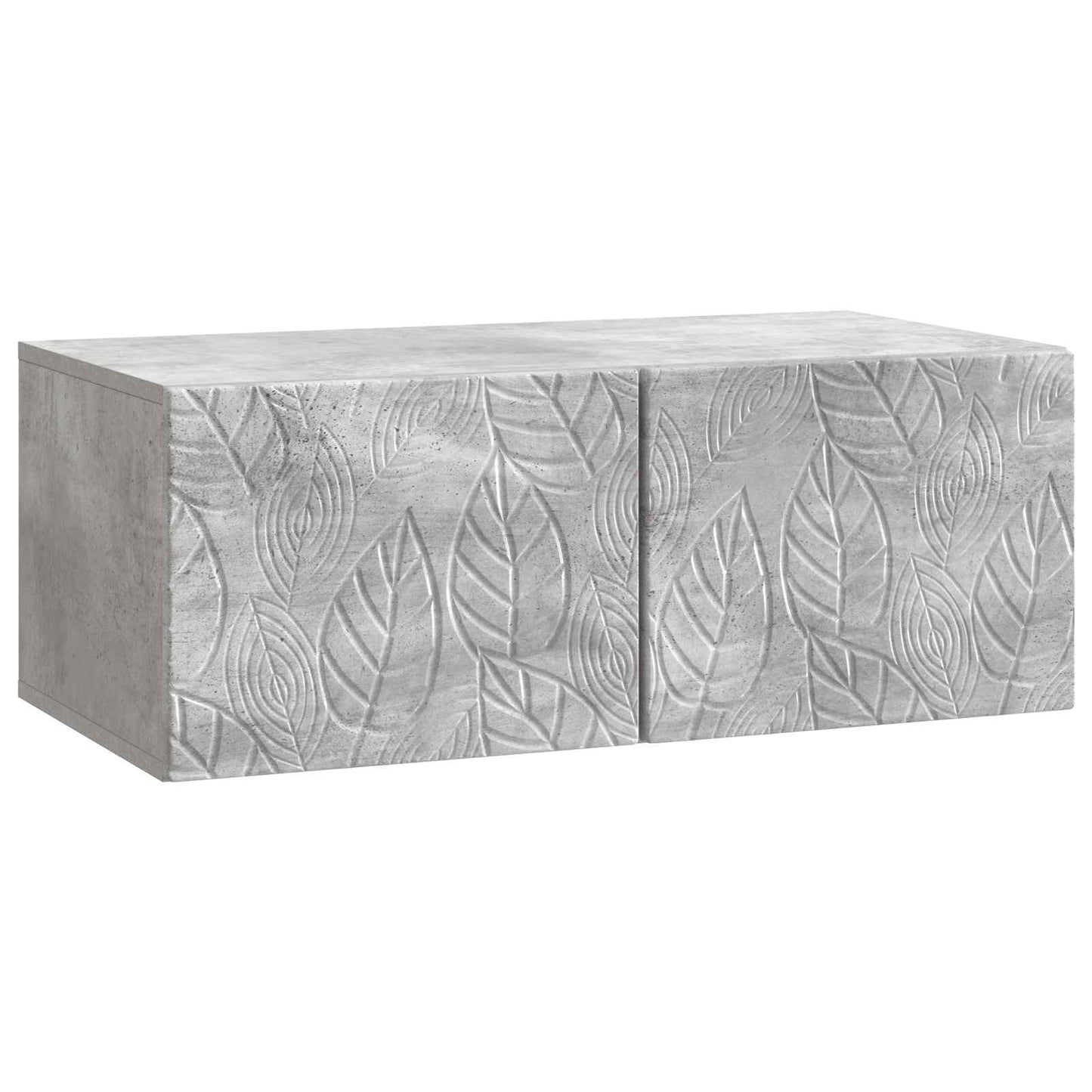vidaXL Wall-Mounted TV Cabinet 78.5 x 31 cm Concrete Grey