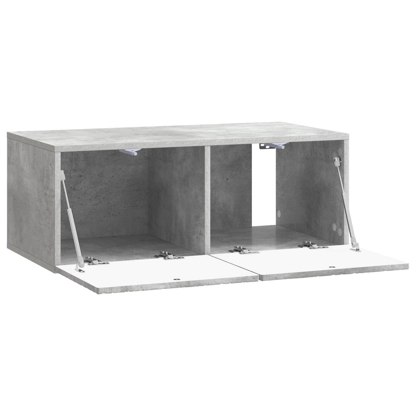 vidaXL Wall-Mounted TV Cabinet 78.5 x 31 cm Concrete Grey