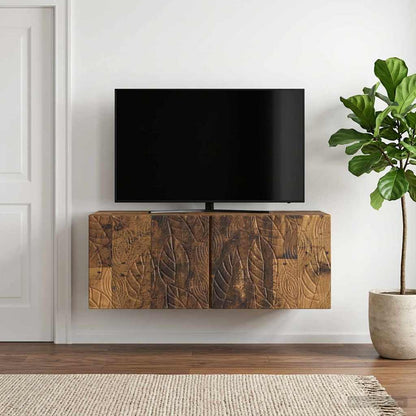 vidaXL Wall-Mounted TV Cabinet 78.5 x 31 cm Old Wood Engineered Wood