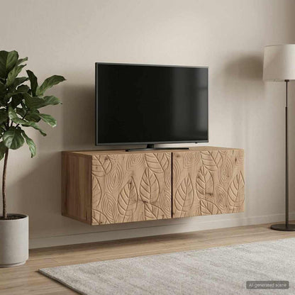 vidaXL Wall-Mounted TV Cabinet 78.5 x 31 cm Artisan Oak