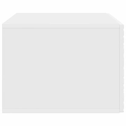 vidaXL Wall-Mounted TV Cabinet 98 x 31 cm White Engineered Wood