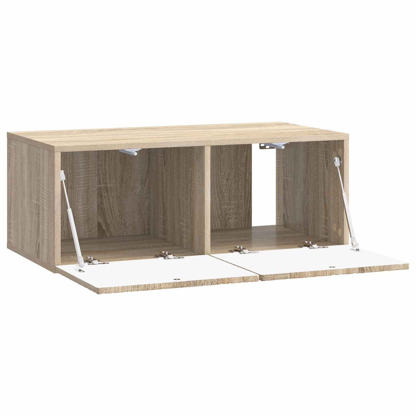 vidaXL Wall-Mounted TV Cabinet 98 x 31 cm Sonoma Oak Engineered Wood