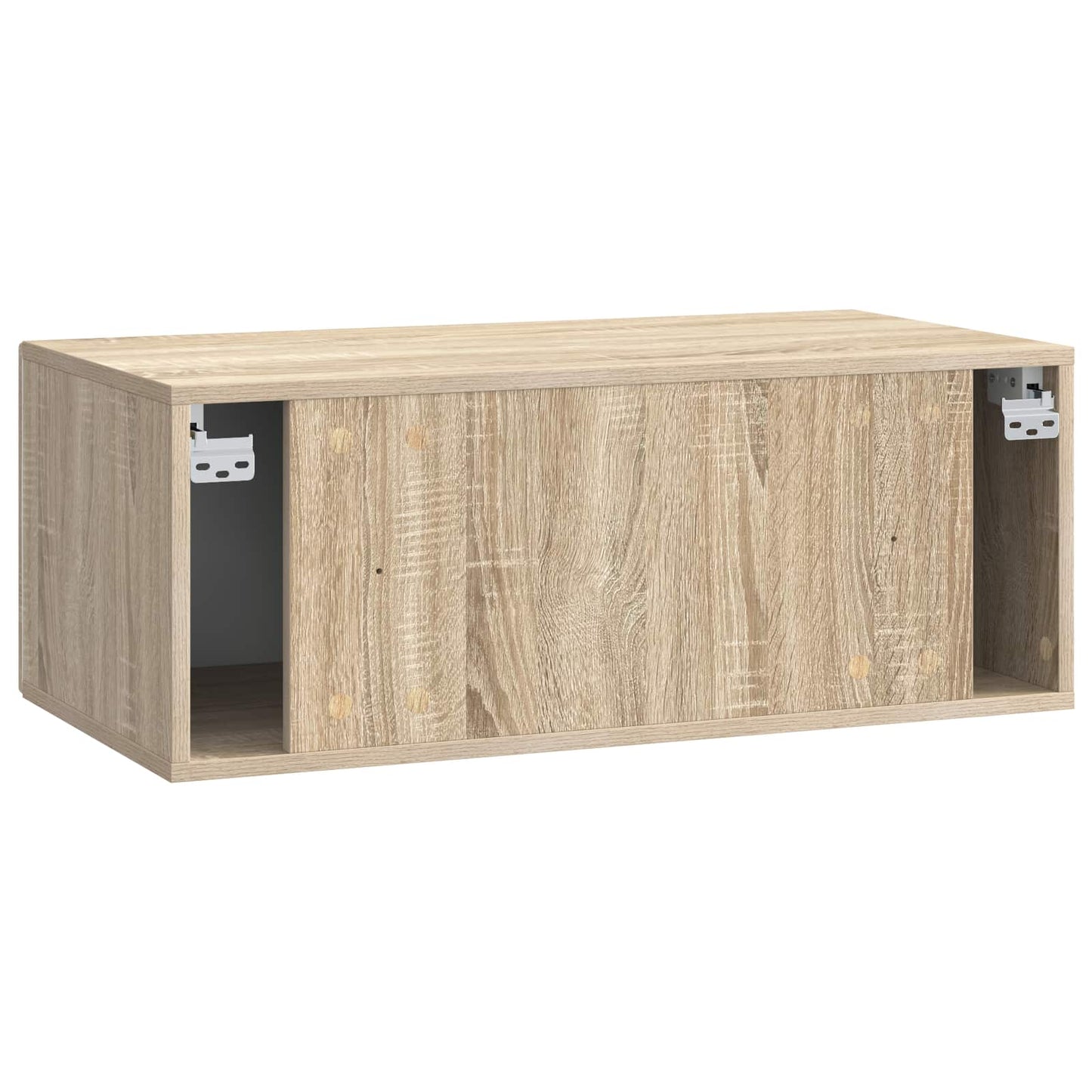 vidaXL Wall-Mounted TV Cabinet 98 x 31 cm Sonoma Oak Engineered Wood