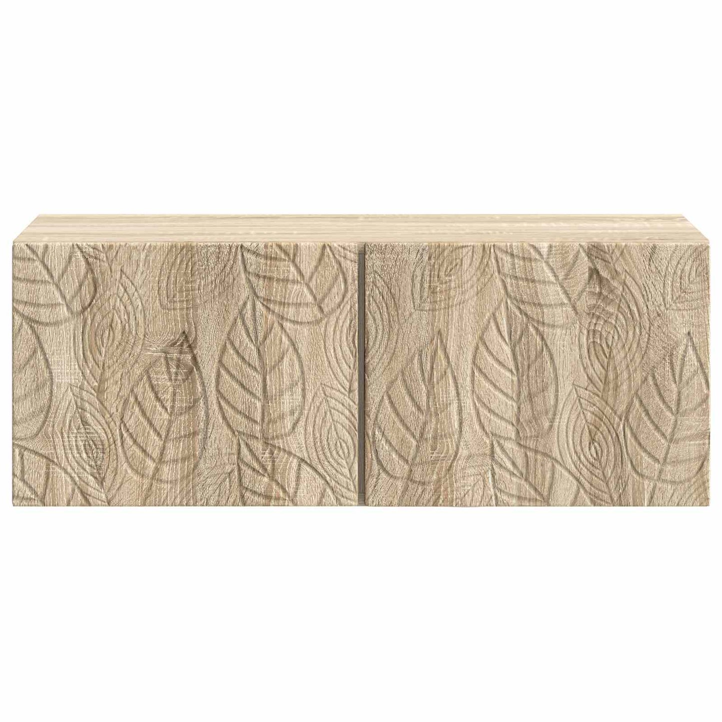 vidaXL Wall-Mounted TV Cabinet 98 x 31 cm Sonoma Oak Engineered Wood