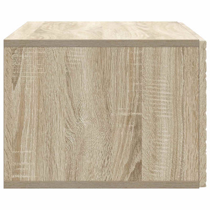 vidaXL Wall-Mounted TV Cabinet 98 x 31 cm Sonoma Oak Engineered Wood