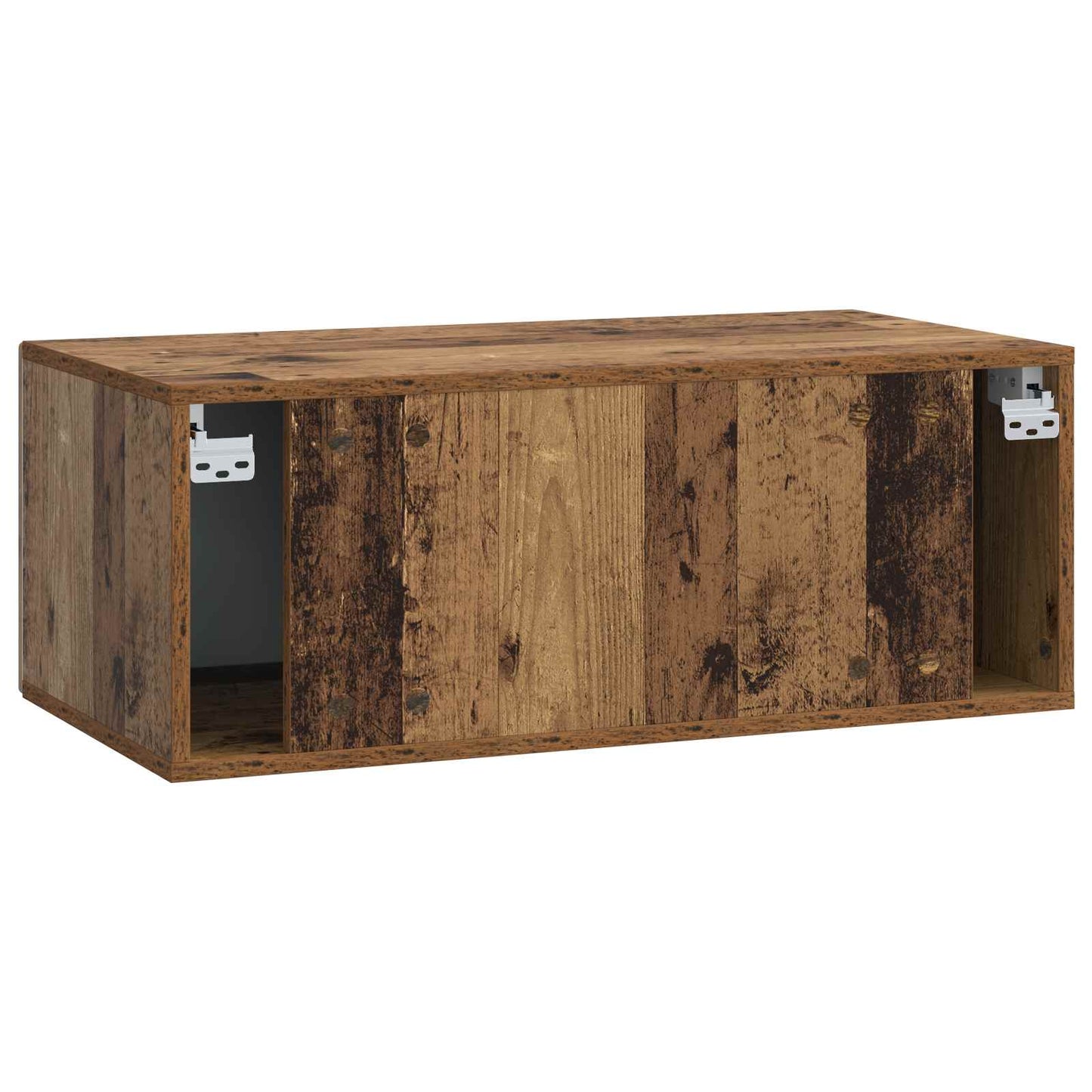 vidaXL Wall-Mounted TV Cabinet 98 x 31 cm Old Wood Engineered Wood