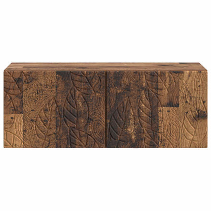 vidaXL Wall-Mounted TV Cabinet 98 x 31 cm Old Wood Engineered Wood