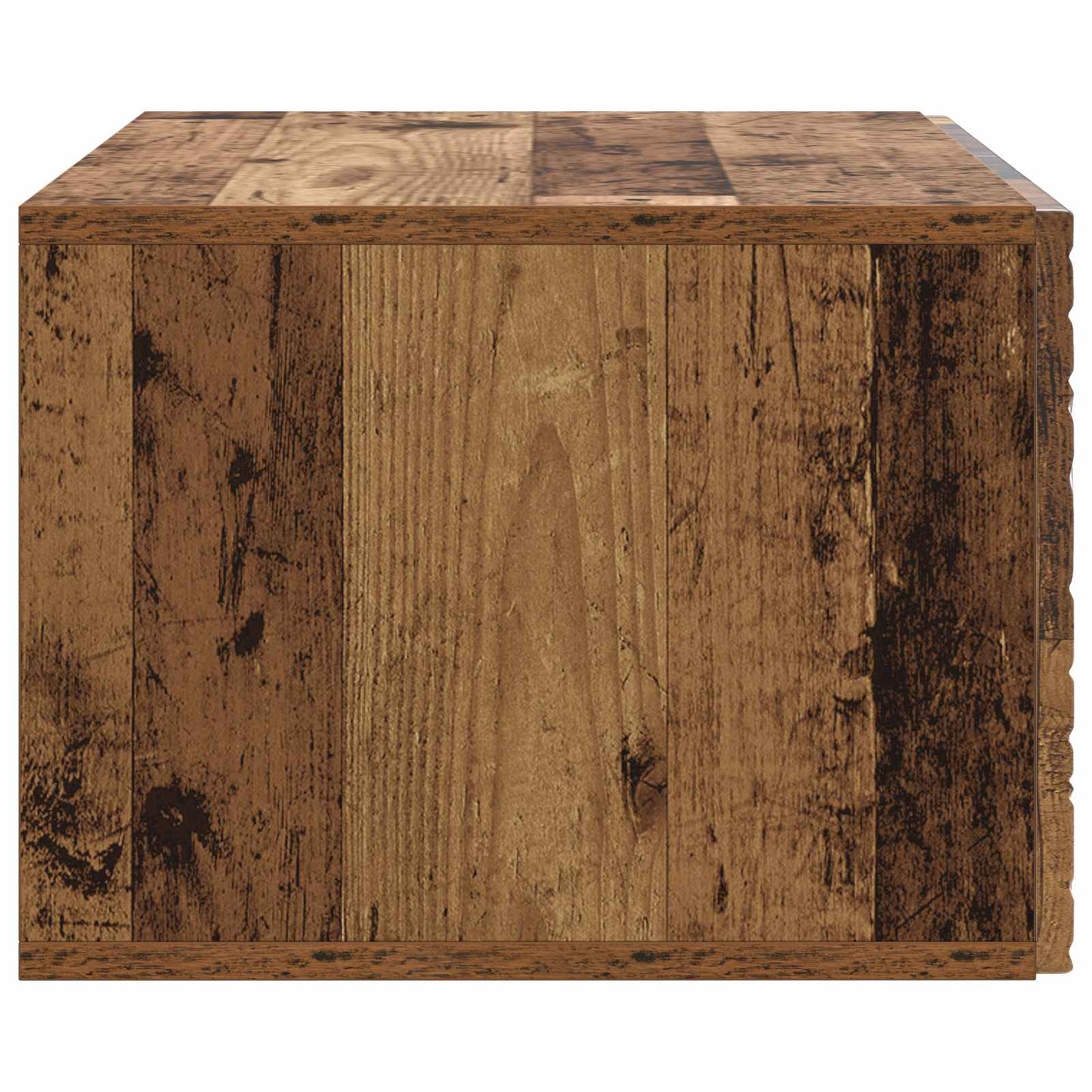 vidaXL Wall-Mounted TV Cabinet 98 x 31 cm Old Wood Engineered Wood