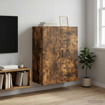 vidaXL Wall-Mounted Cabinet 66 x 34.5 x 90 cm Engineered Wood