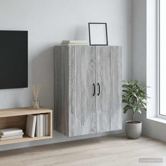 vidaXL Wall-Mounted Cabinet 66 x 34.5 x 90 cm Engineered Wood
