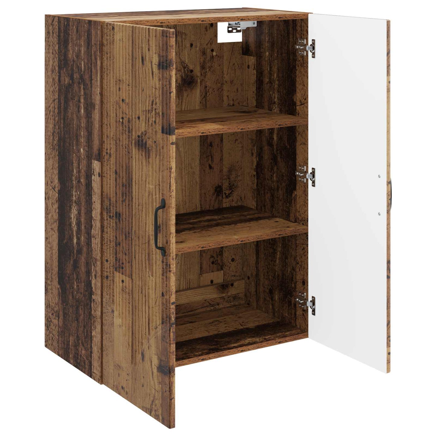vidaXL Wall-Mounted Cabinet Old Wood 66 x 34.5 x 90 cm Engineered Wood