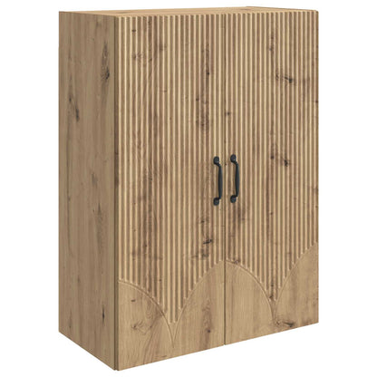 vidaXL Wall-Mounted Cabinet Artisan Oak 66 x 34.5 x 90 cm