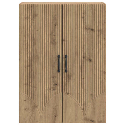 vidaXL Wall-Mounted Cabinet Artisan Oak 66 x 34.5 x 90 cm