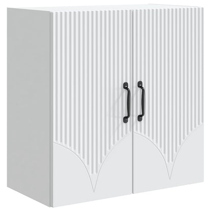 vidaXL Wall-Mounted Cabinet White 59 x 31 x 60 cm Engineered Wood