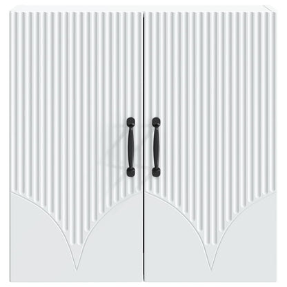 vidaXL Wall-Mounted Cabinet White 59 x 31 x 60 cm Engineered Wood