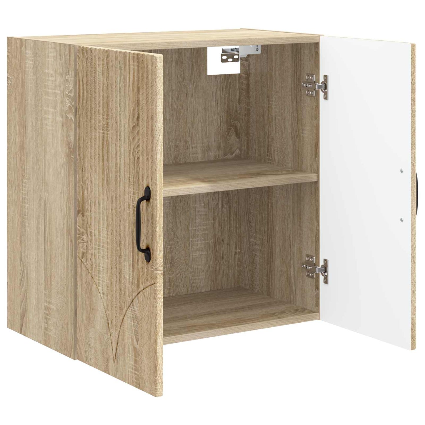 vidaXL Wall-Mounted Cabinet Sonoma Oak 59 x 31 x 60 cm Engineered Wood