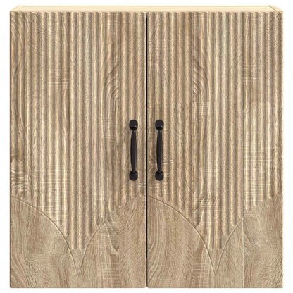 vidaXL Wall-Mounted Cabinet Sonoma Oak 59 x 31 x 60 cm Engineered Wood