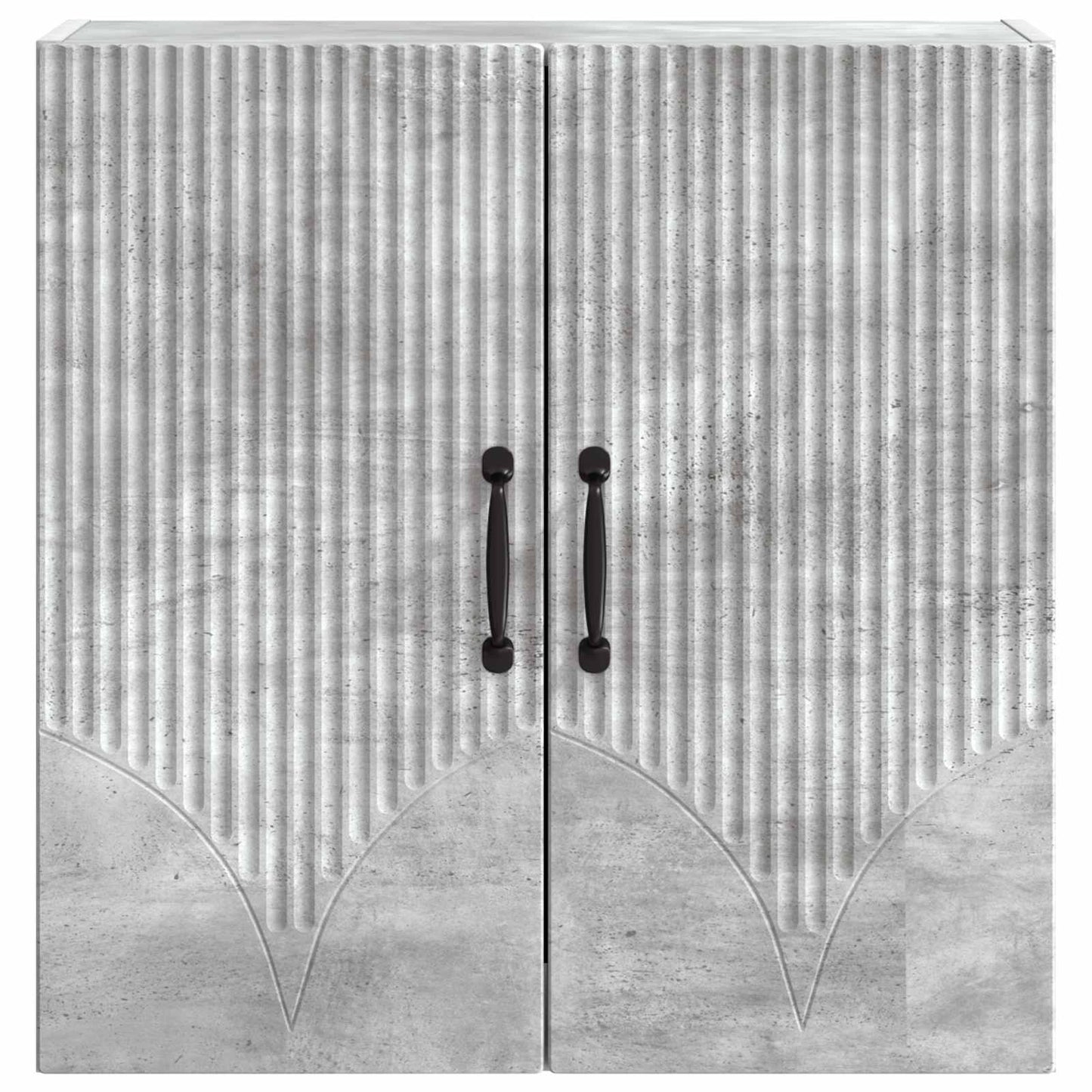 vidaXL Wall-Mounted Cabinet Concrete Grey 59 x 31 x 60 cm