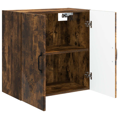 vidaXL Wall-Mounted Cabinet 59 x 31 x 60 cm Engineered Wood Smoked Oak