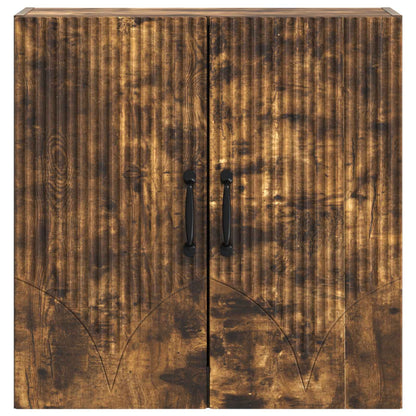 vidaXL Wall-Mounted Cabinet 59 x 31 x 60 cm Engineered Wood Smoked Oak