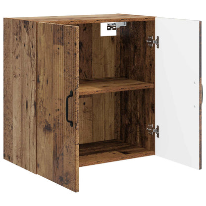 vidaXL Wall-Mounted Cabinet Old Wood 59 x 31 x 60 cm Engineered Wood
